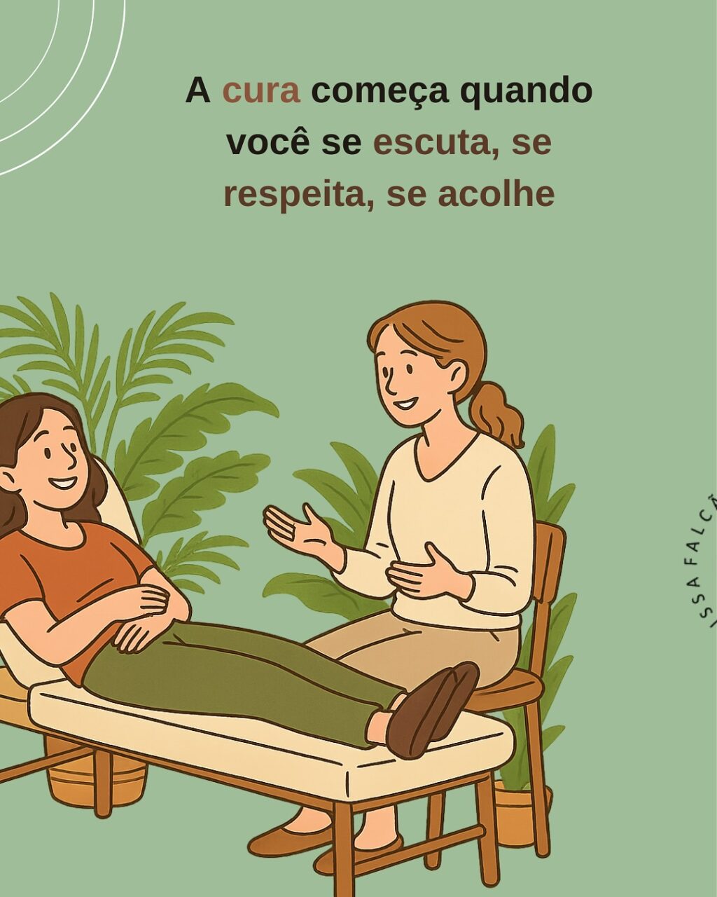 Instagram post from larissafalcao.osteopatia. This post is in position 5.