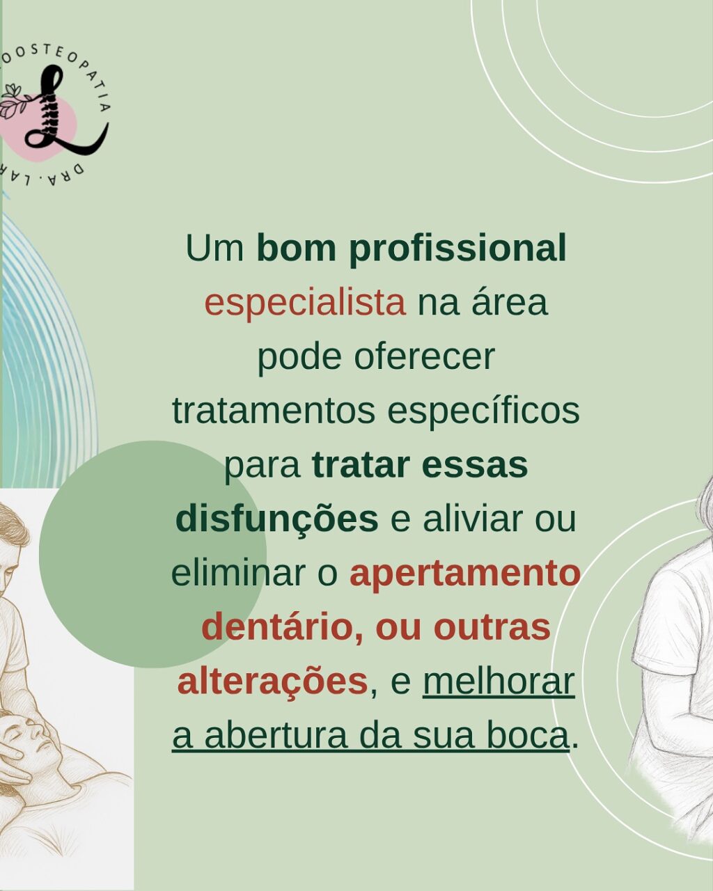 Instagram post from larissafalcao.osteopatia. This post is in position 4.