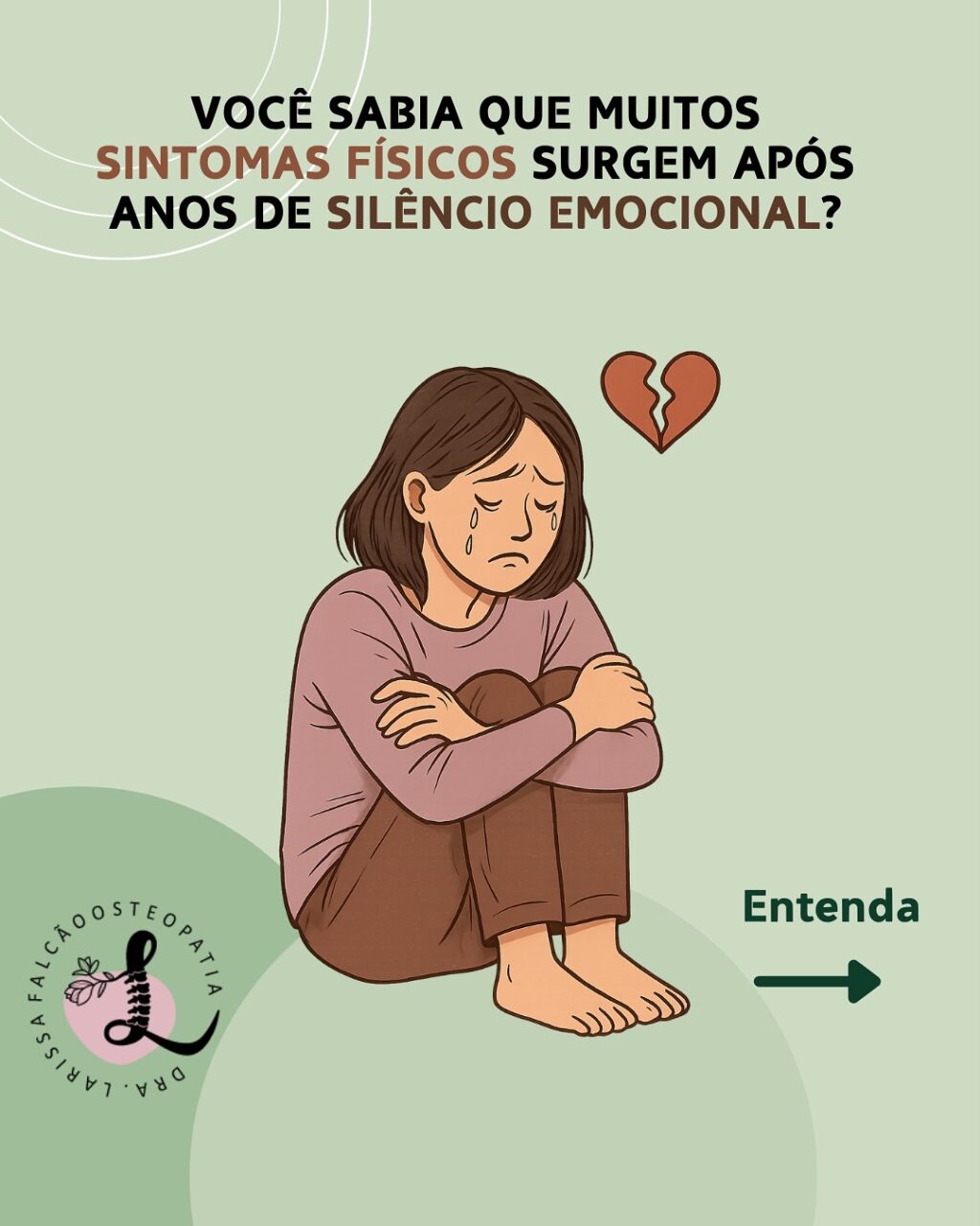 Instagram post from larissafalcao.osteopatia. This post is in position 0.