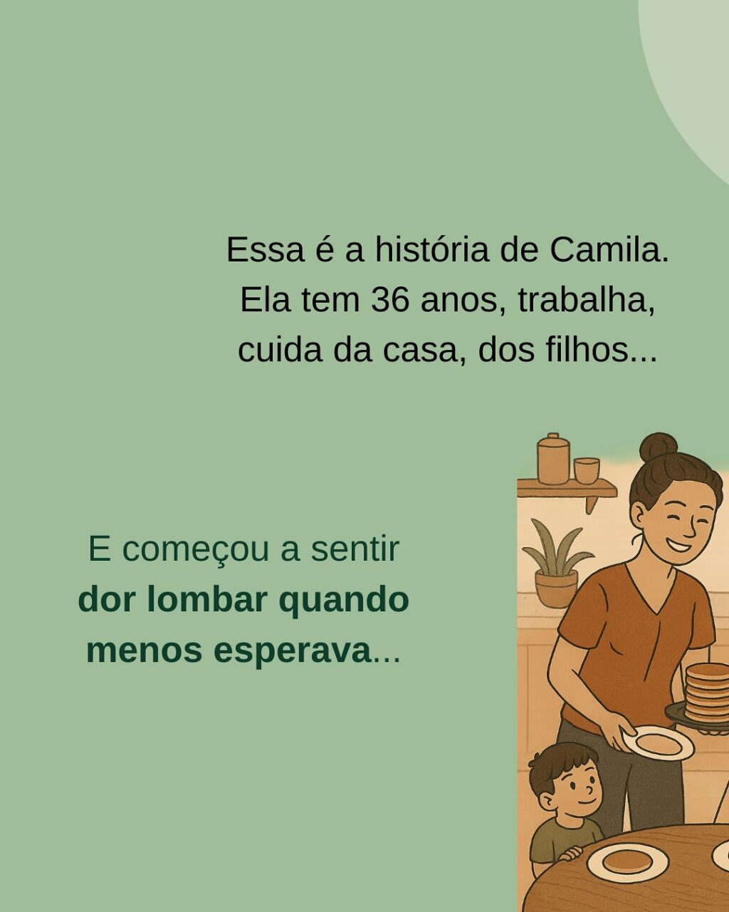 Instagram post from larissafalcao.osteopatia. This post is in position 1.