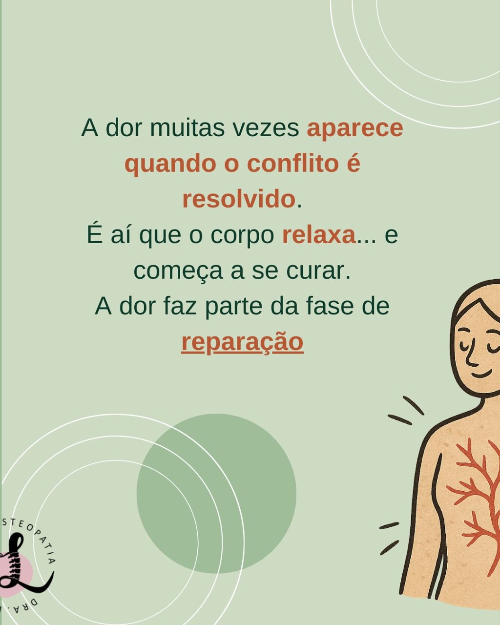 Instagram post from larissafalcao.osteopatia. This post is in position 4.